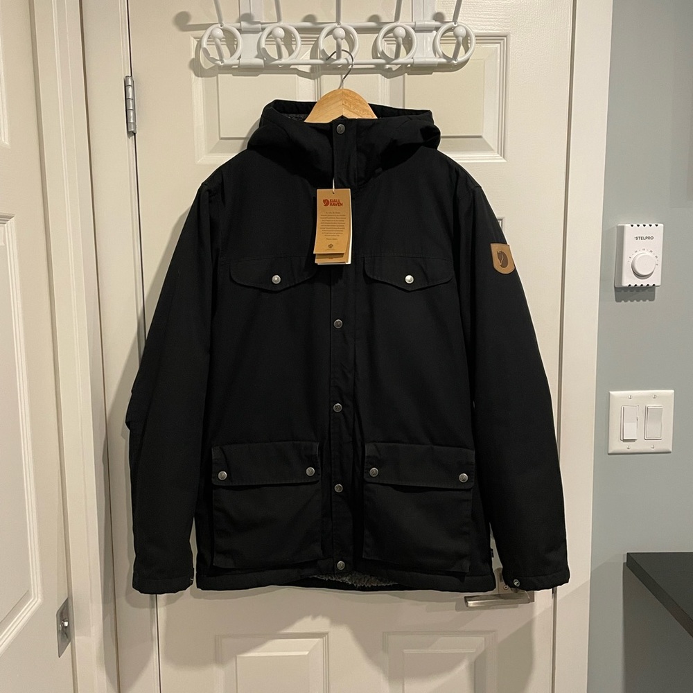 Fjallraven Greenland Winter Jacket - Black - Size L